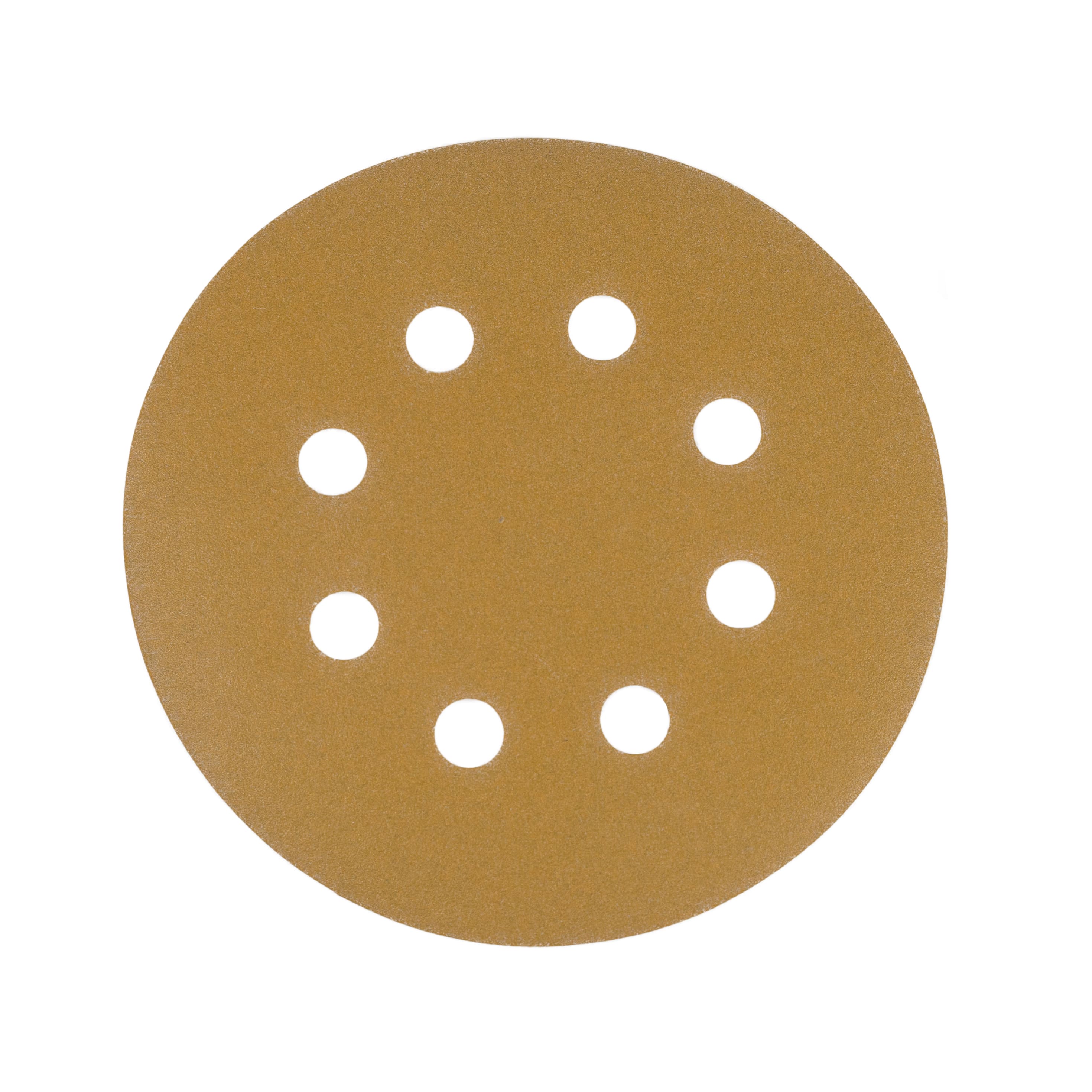 Круг шлифовальный (сухая, d125мм, 8отв.) P240 (VX Gold)