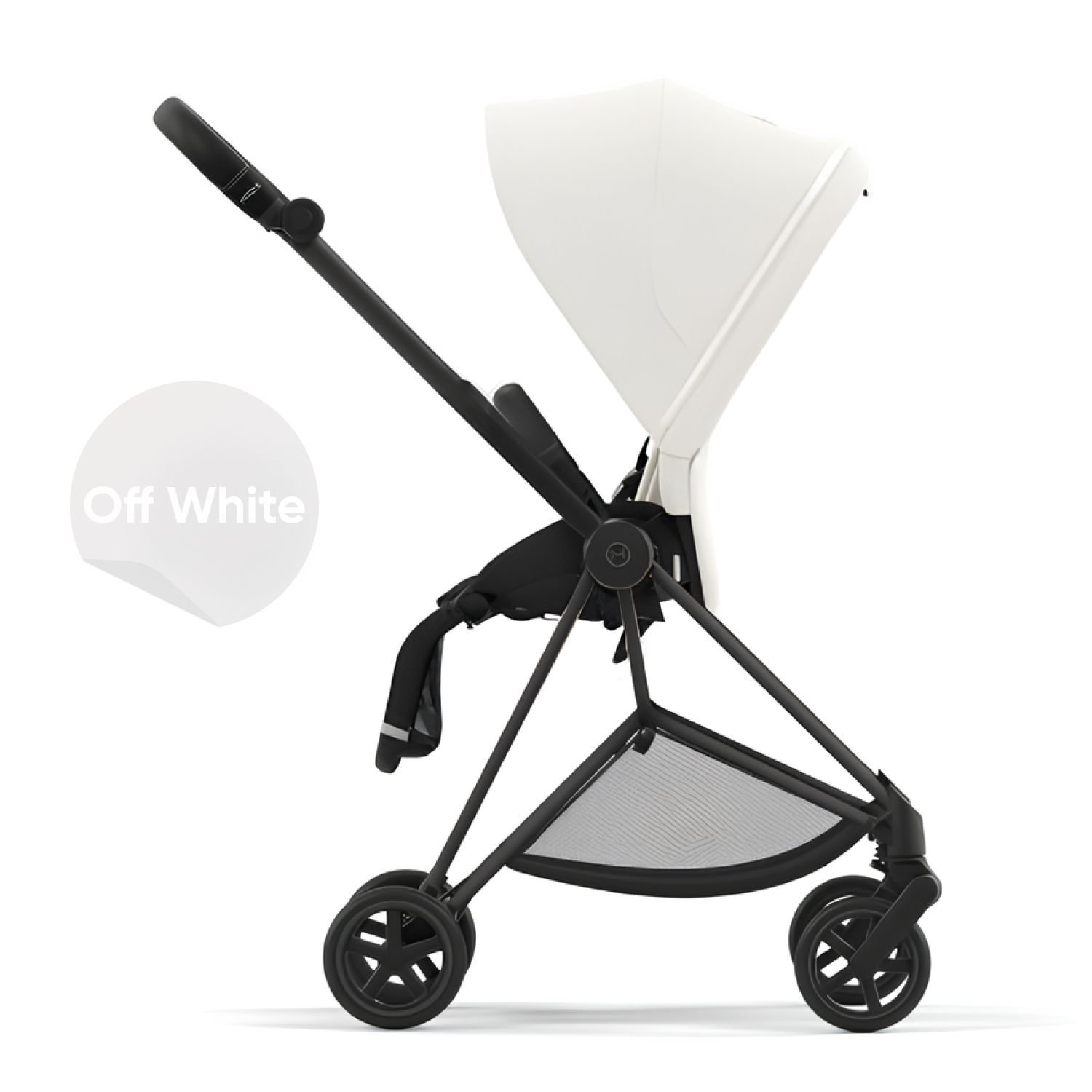 

Прогулочная коляска Cybex Mios Matt Black, Off White, Cybex Mios