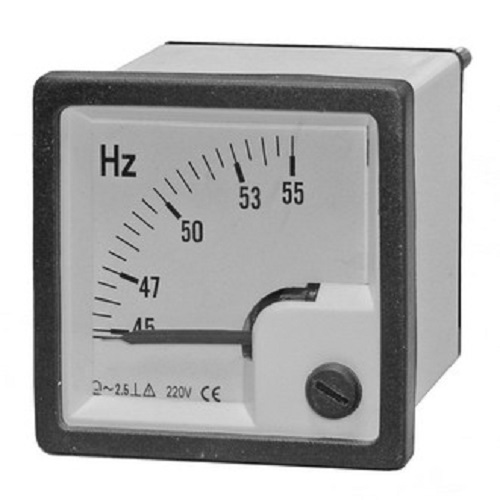 Частотомер переменного тока RUICHI ЧМ 45-55гц 380В (48х48)