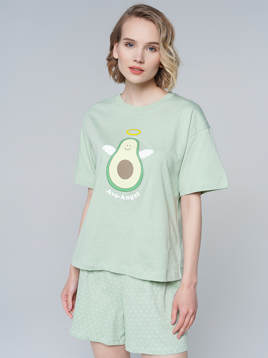 

Пижама женская ТВОЕ 89467 зеленая XL, 89467