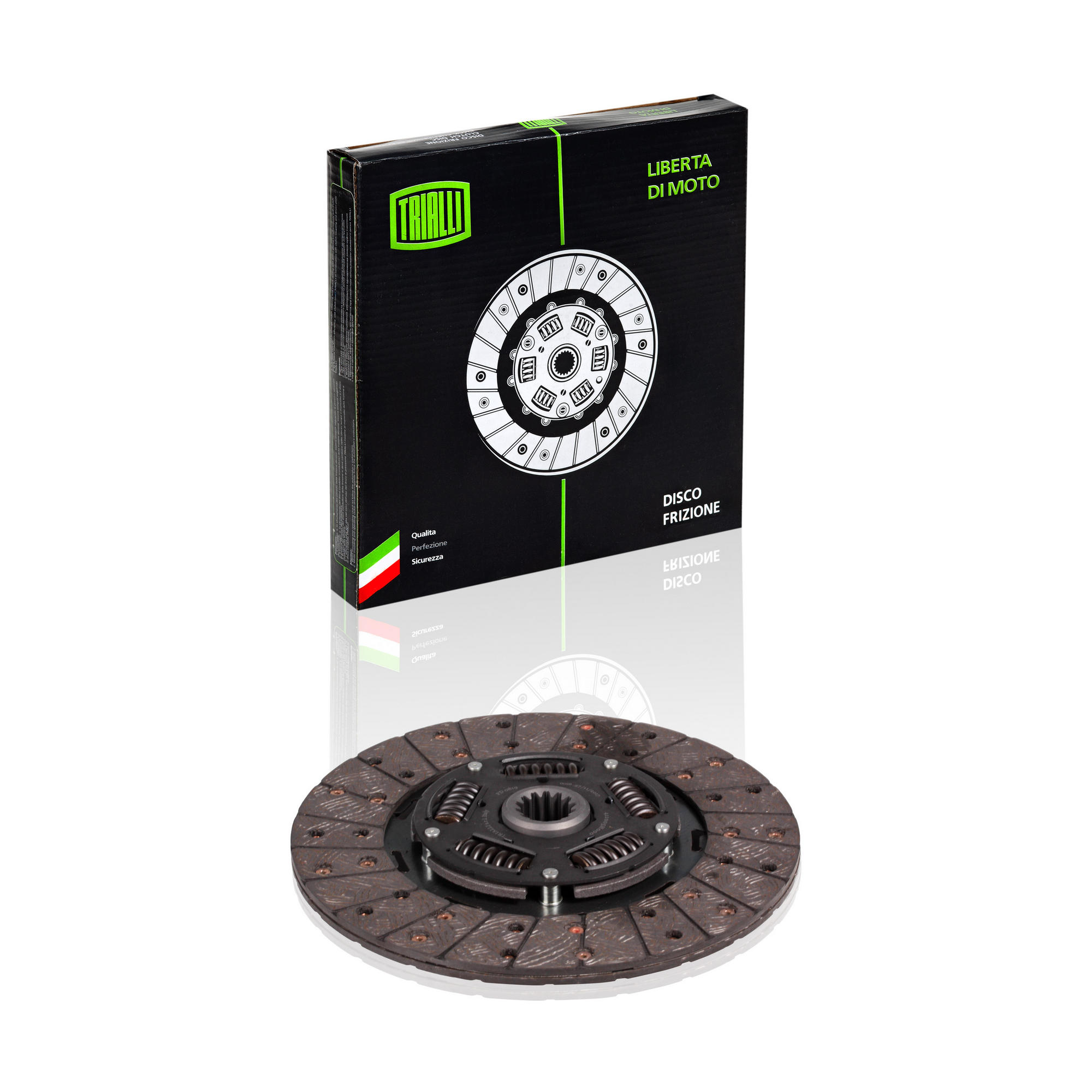 фото Диск сцепления ведомый hyundai hd45/65/72/78 3.9d trialli fd 0819