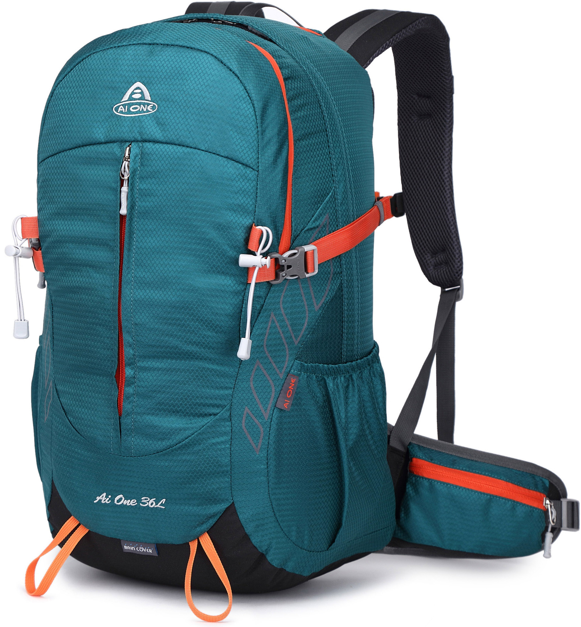 

Рюкзак Ai One 9860 36л. Blackish green, Зеленый, Ai One 9860