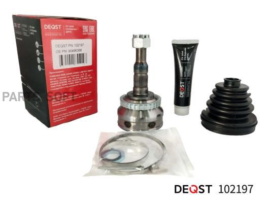 

DEQST 102197 ШРУС OPEL ASTRA/VECTRA/ZAFIRA 1.8-2.5 95-05 нар.(ABS)