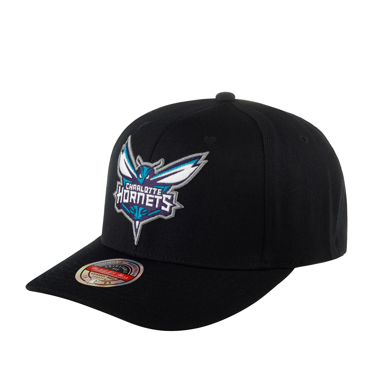 

Бейсболка унисекс Mitchell&Ness HHSSINTL1245-CHOBLCK Charlotte Hornets NBA черная, Черный, HHSSINTL1245-CHOBLCK Charlotte Hornets NBA