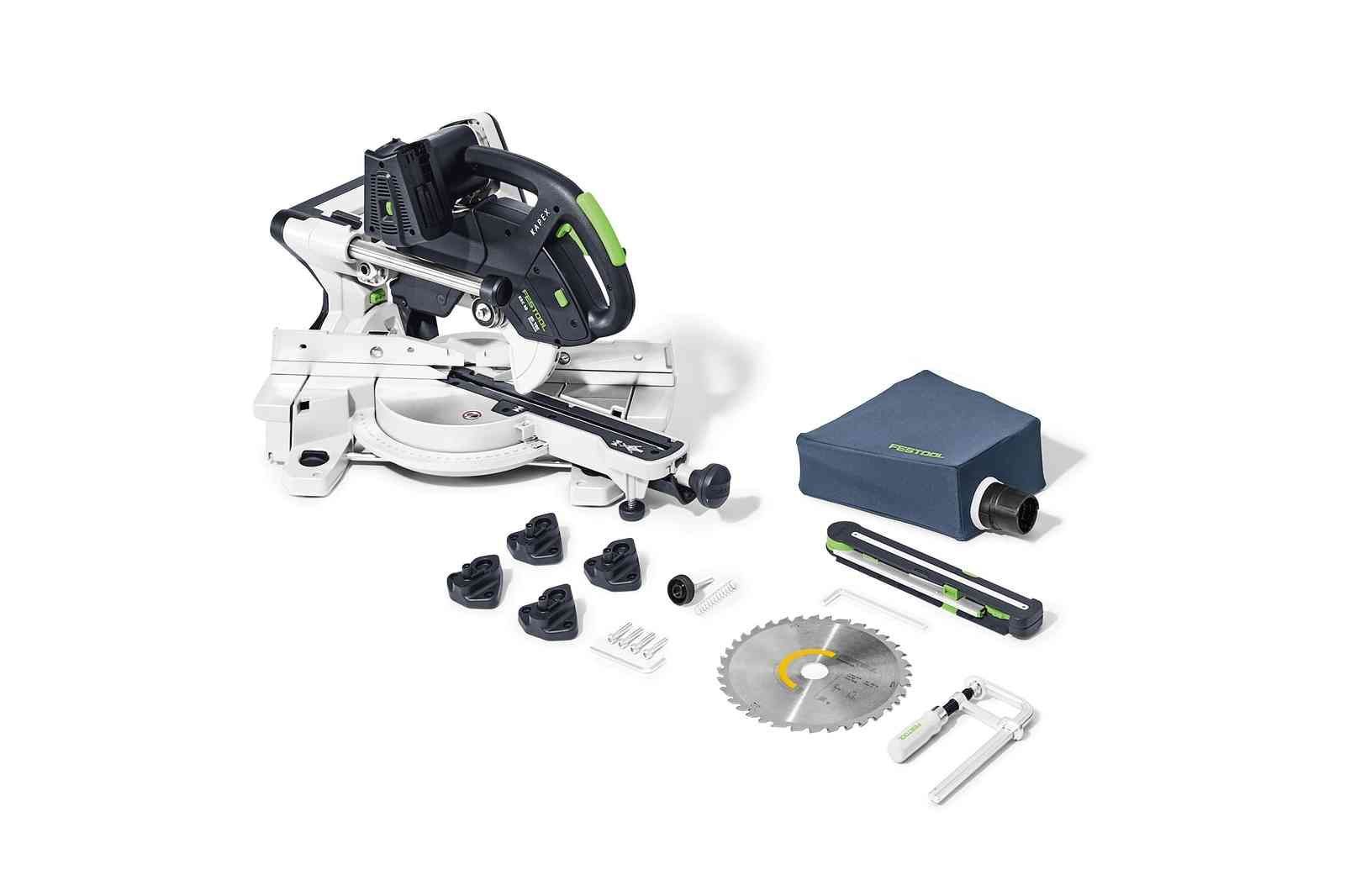 Аккумуляторная торцовочная пила Festool KAPEX KSC 60 EB-Basic 576847 аккумуляторная торцовочная пила einhell