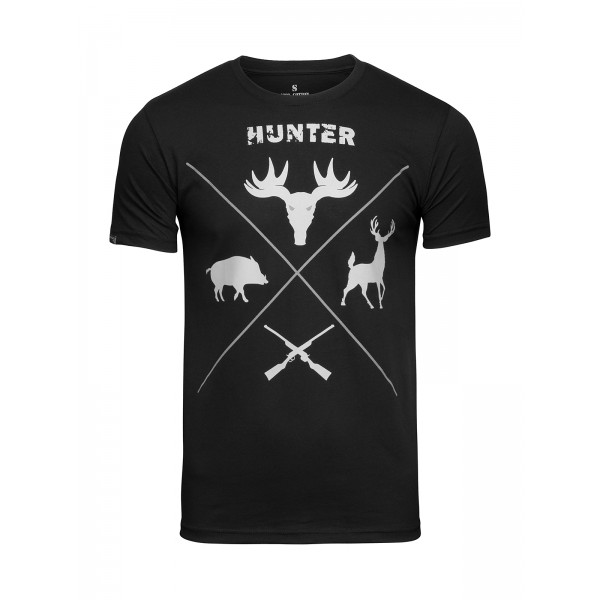 фото Футболка мужская hunter athletic pro. черная xl