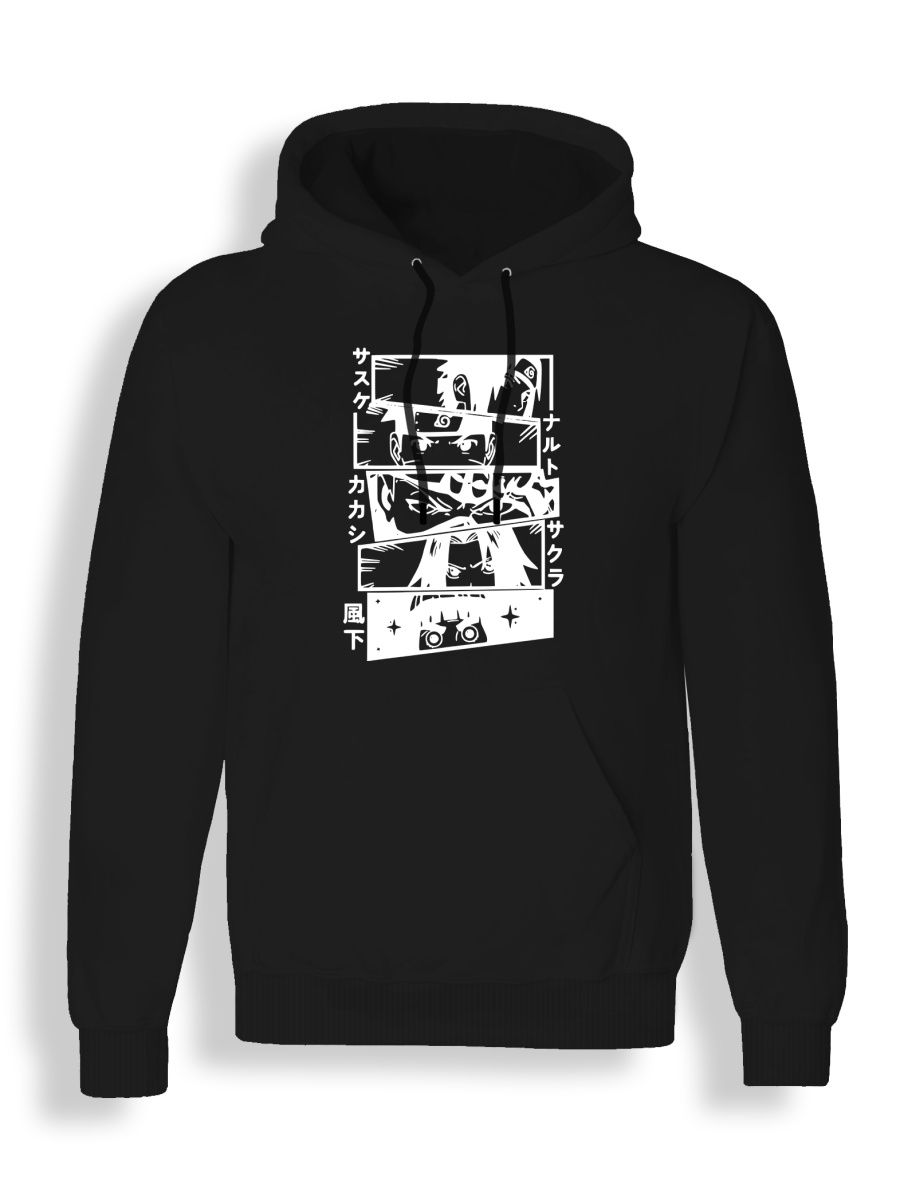 

Худи унисекс СувенирShop Аниме/Удзумаки/Какаси 4 черное 4XL, "Аниме/Удзумаки/Какаси" 4