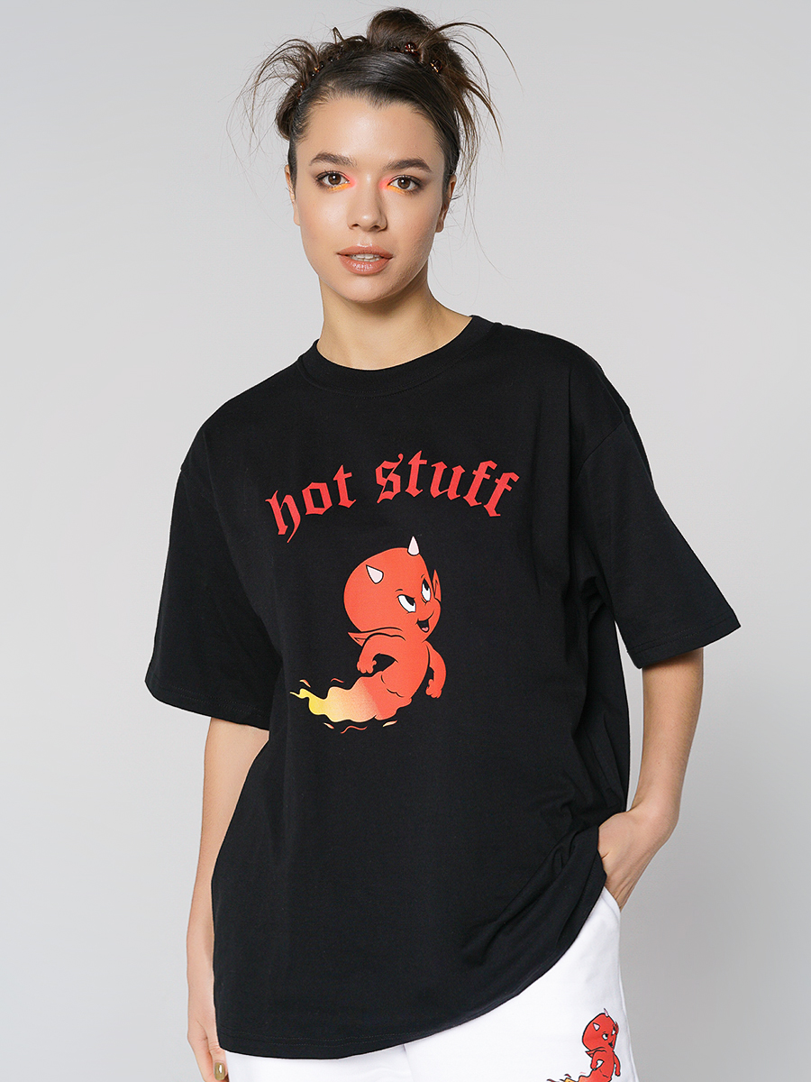 

Футболка женская ТВОЕ 84059 черная S, 84059