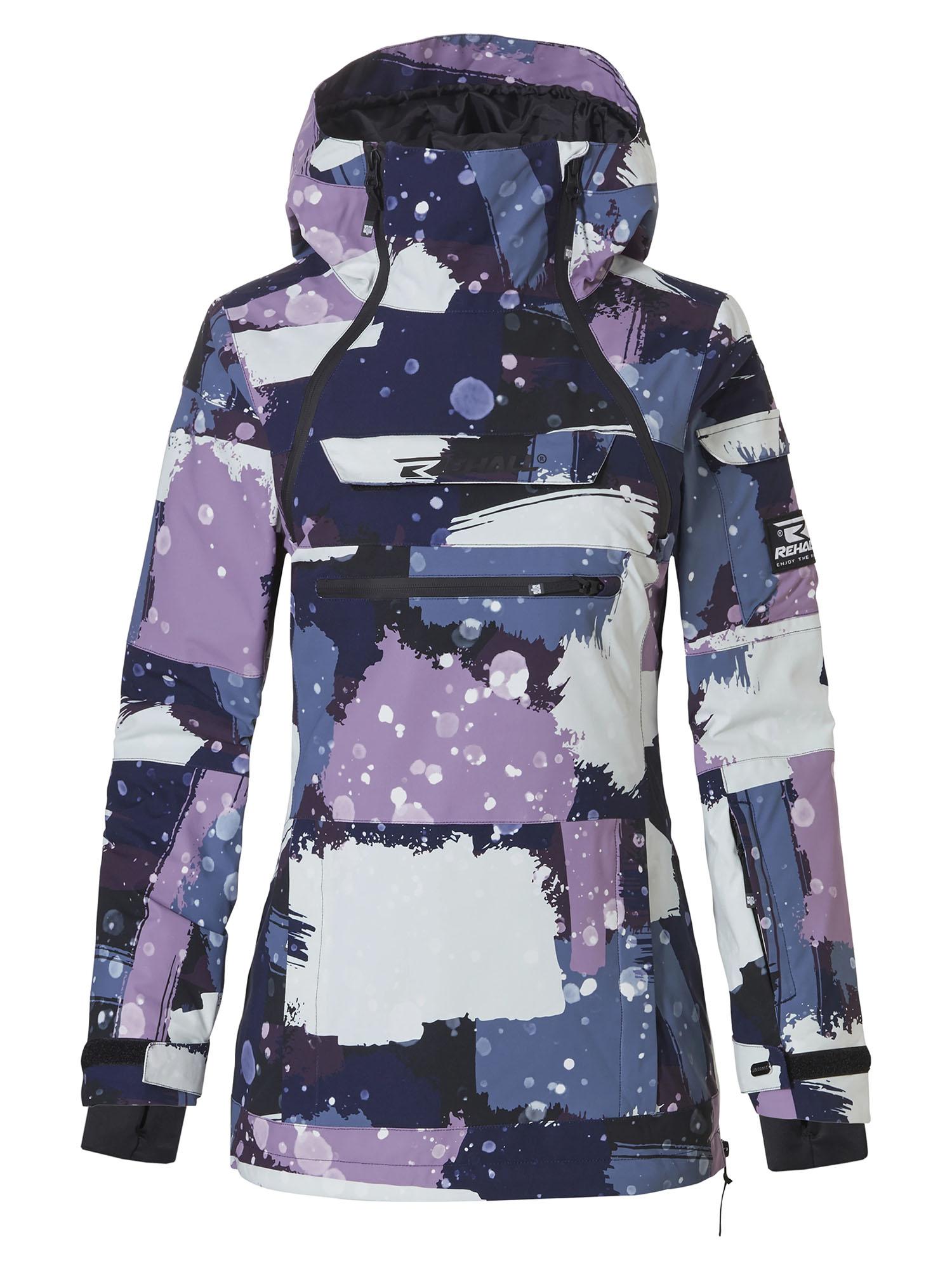 Куртка Rehall Vie-R XS INT Camo Abstract Lavender