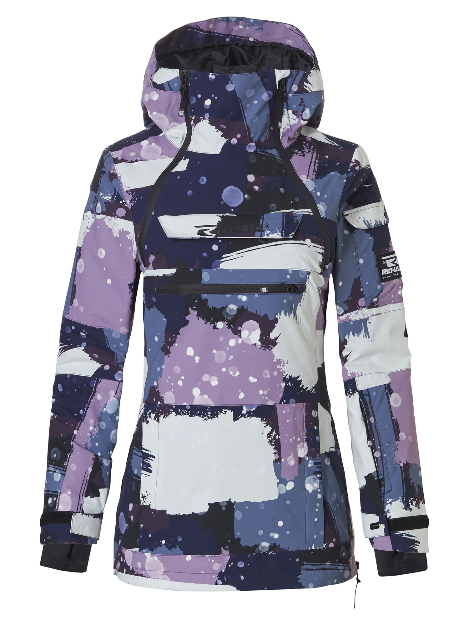 

Куртка Rehall Vie-R XS INT Camo Abstract Lavender, Синий;фиолетовый, Vie-R