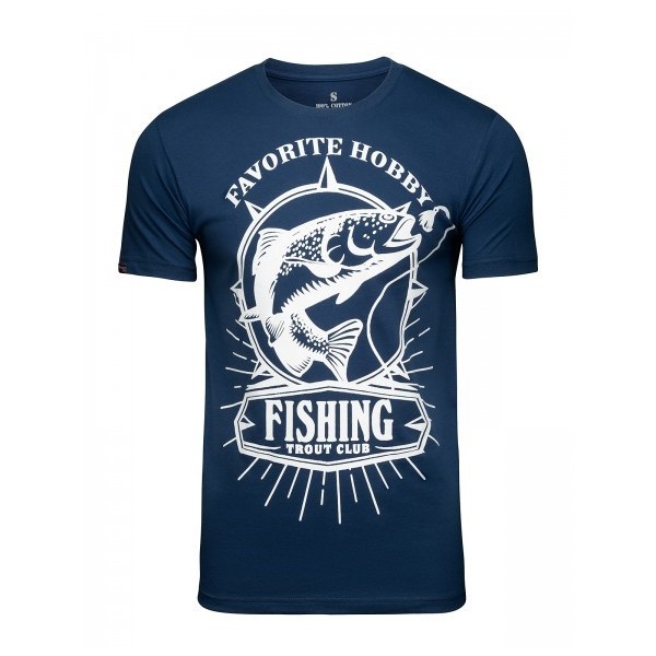 фото Футболка мужская fishing athletic pro. синяя m