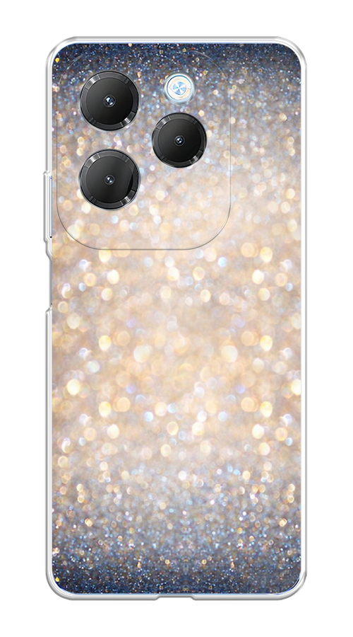 

Чехол на Infinix HOT 40 "Мерцание рисунок", Желтый;серый, 3105250-1