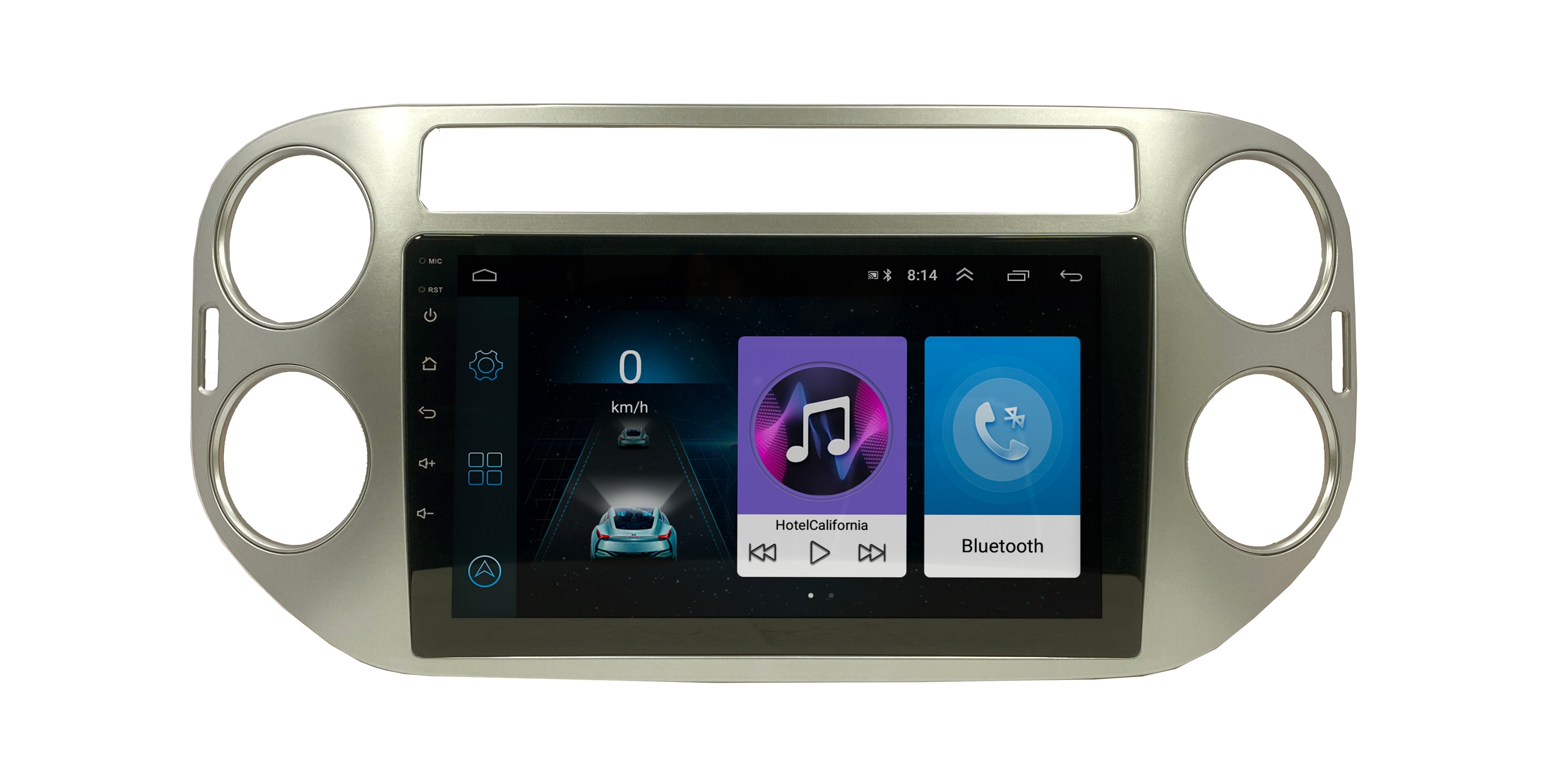 Автомагнитола ANDROID Volksvagen Tiguan 2010-2016 черная рамка 232GB Android 12 Голов 2026100₽