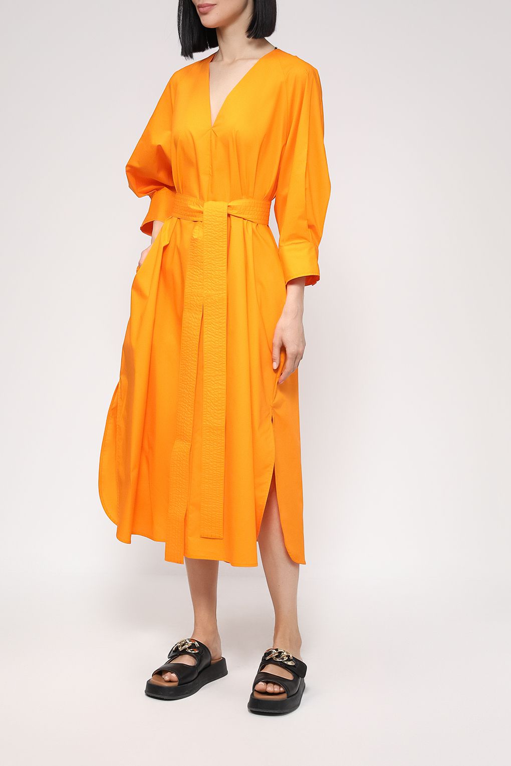 Платье женское SHADE D4S23000AM403 оранжевое 42 EU