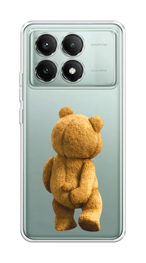 

Чехол на Xiaomi Poco X6 PRO 5G "Медвежья спина", Коричневый;прозрачный, 320950-1