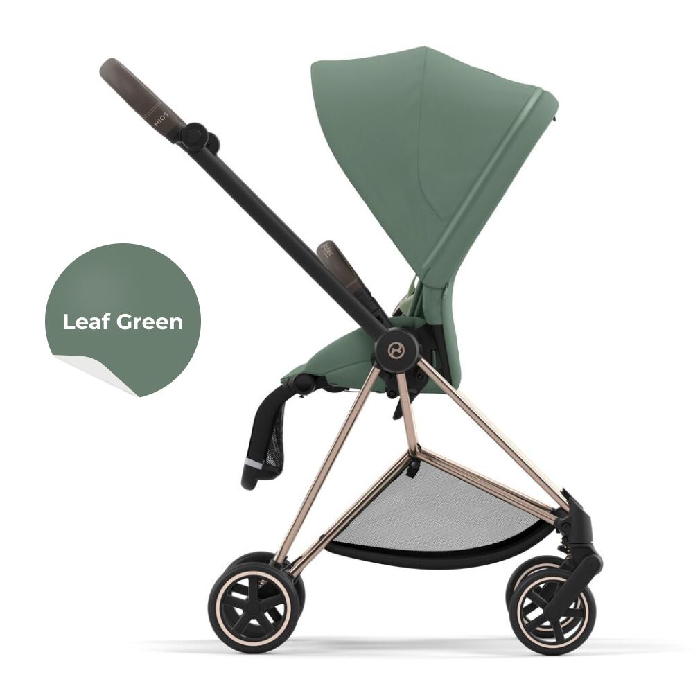 

Прогулочная коляска Cybex Mios Mishka 540000013, Rose Gold, Leaf Green, Cybex Mios
