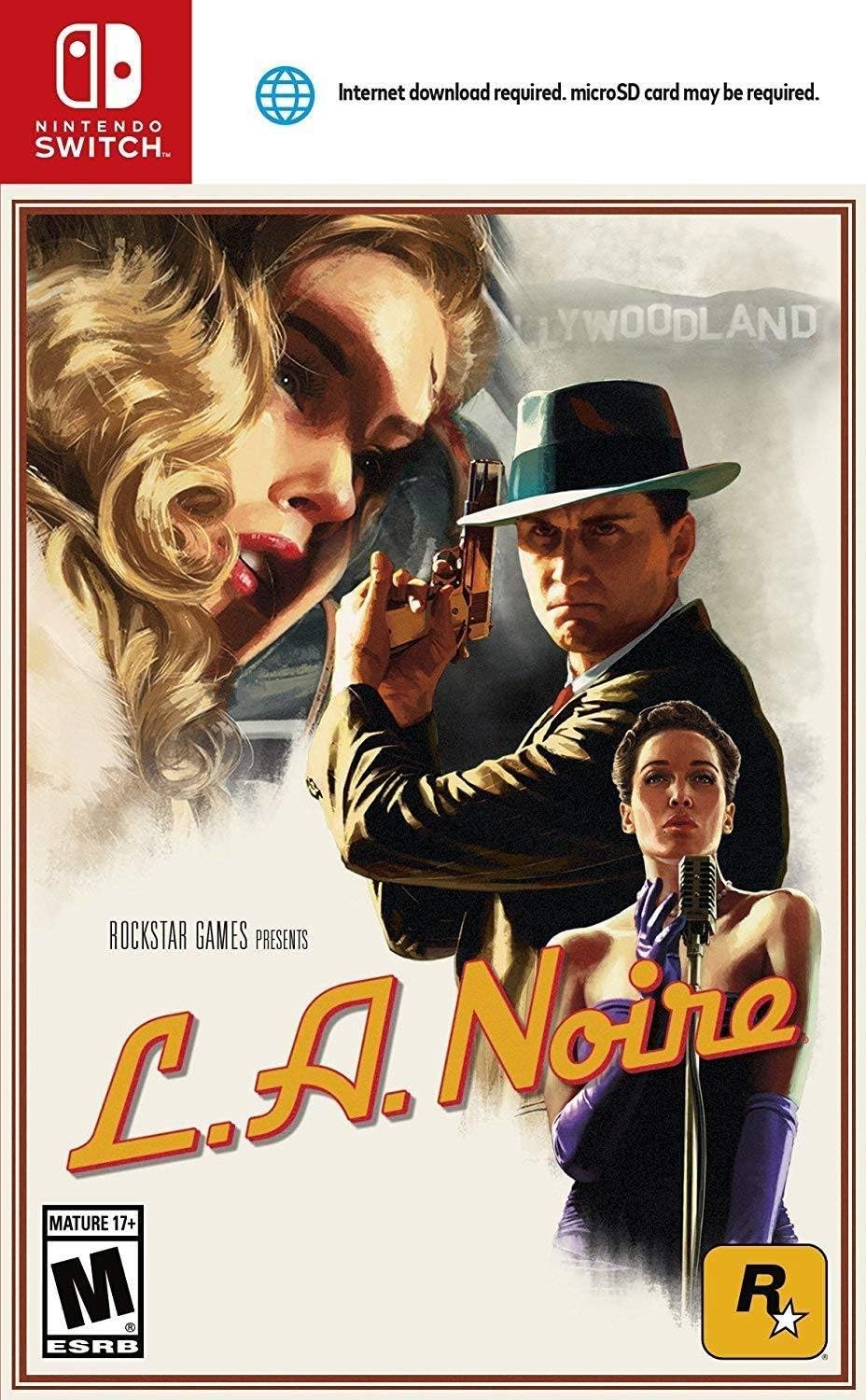 Игра L.A. Noire US (Nintendo Switch, русские субтитры)