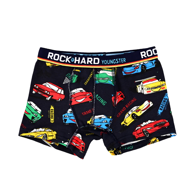 

Трусы детские Baziator боксеры Rockhard Youngster, 9-11 лет, Тачки Grand Racing CL0041N, CL0041