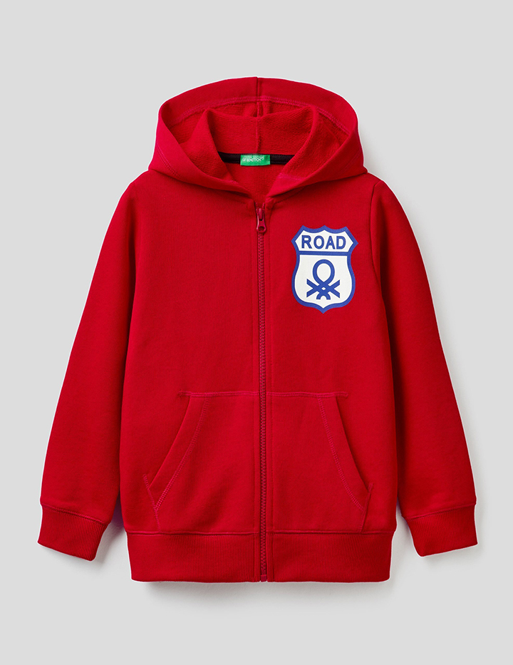 

Толстовка для мальчиков Benetton цв. красный р.158, 21A_3J68C5971