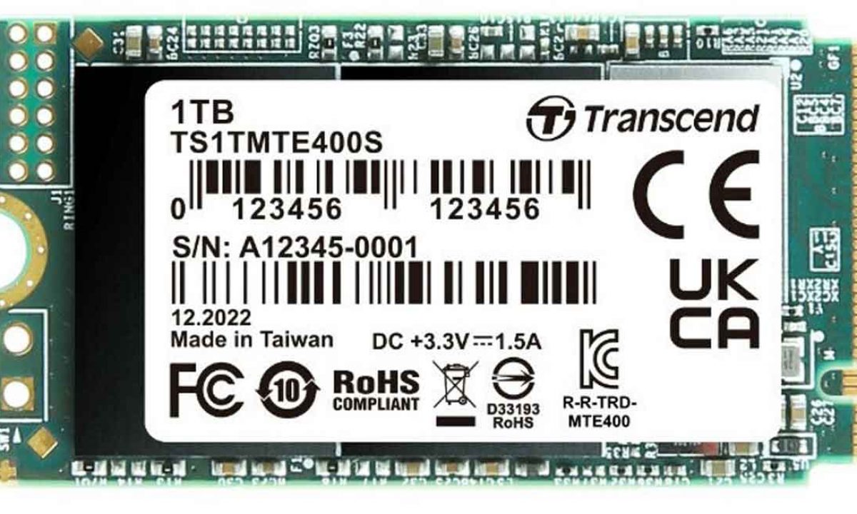 

Внутренний SSD накопитель Transcend SSD MTE400S, 1024GB, M.2, MTE400S