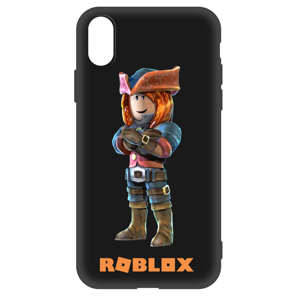 

Чехол-накладка Krutoff Soft Case Roblox-Эзебель для iPhone X/Xs черный