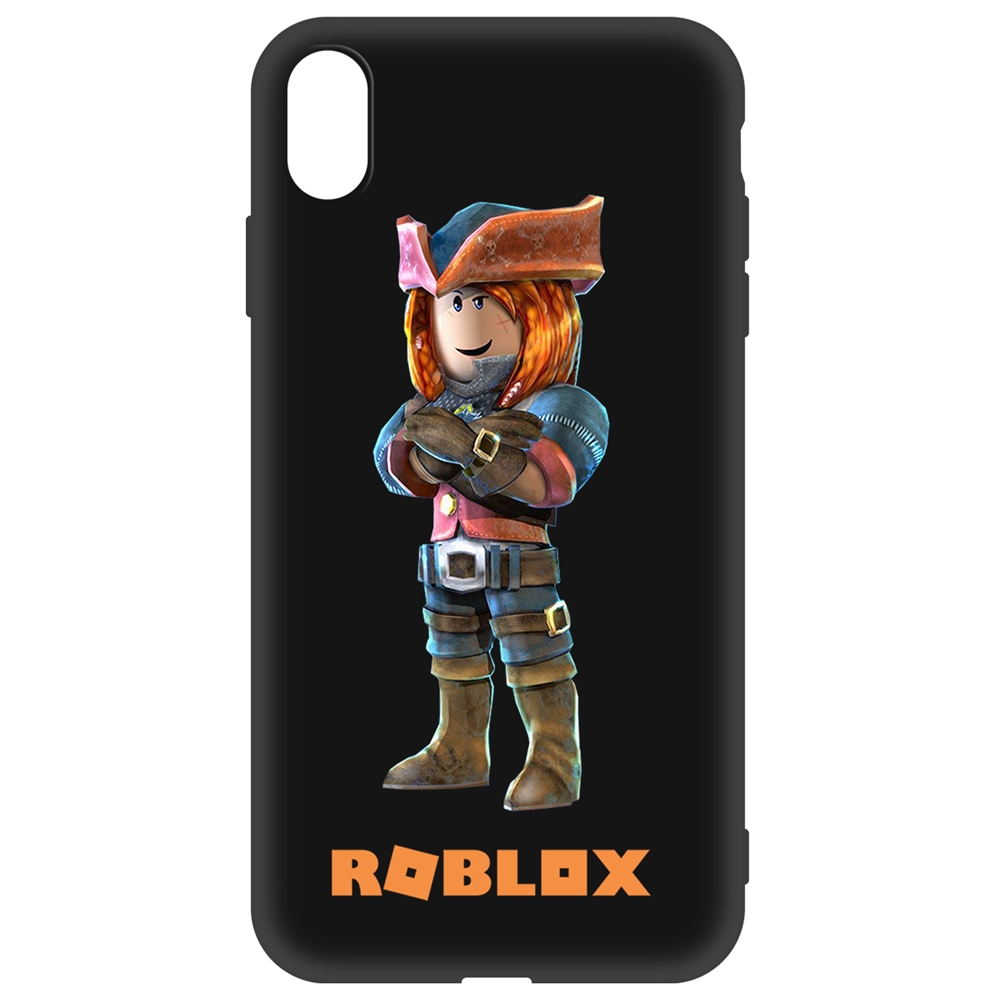 

Чехол-накладка Krutoff Soft Case Roblox-Эзебель для iPhone Xs Max черный