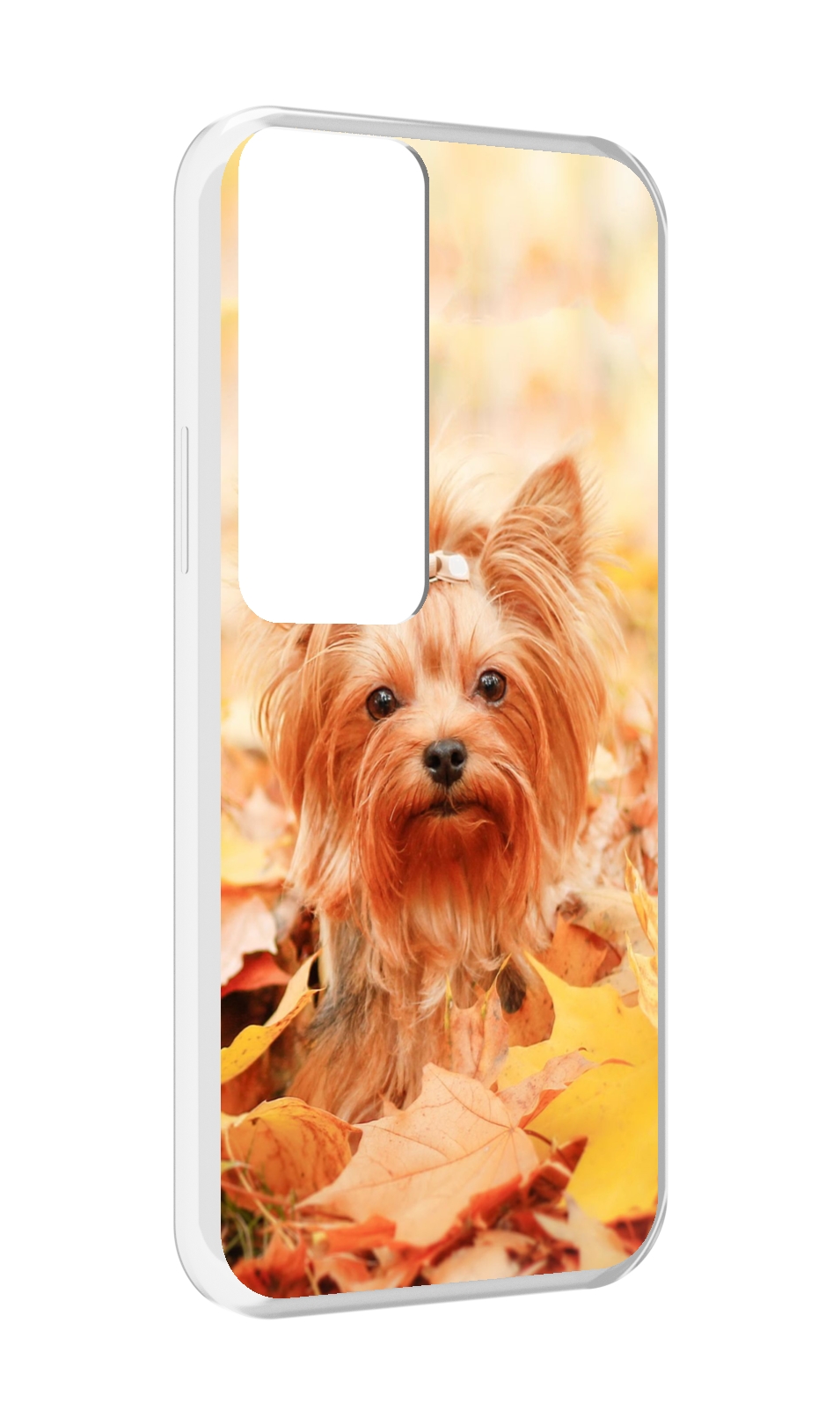 

Чехол MyPads еркширдскии терьер иорк для Tecno Pova Neo 2, Прозрачный, Tocco
