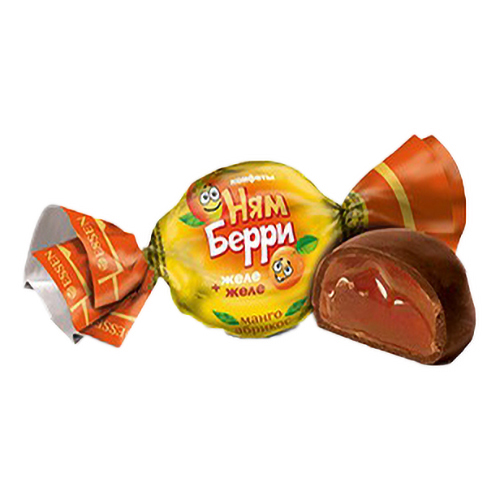 

Конфеты желейные Essen Нямберри со вкусом абрикоса и манго