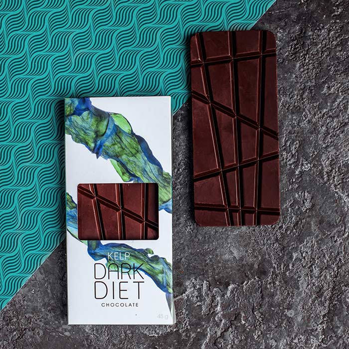 

Шоколад ShokoBox Dark Diet Kelp горький с ламинарией 45 г