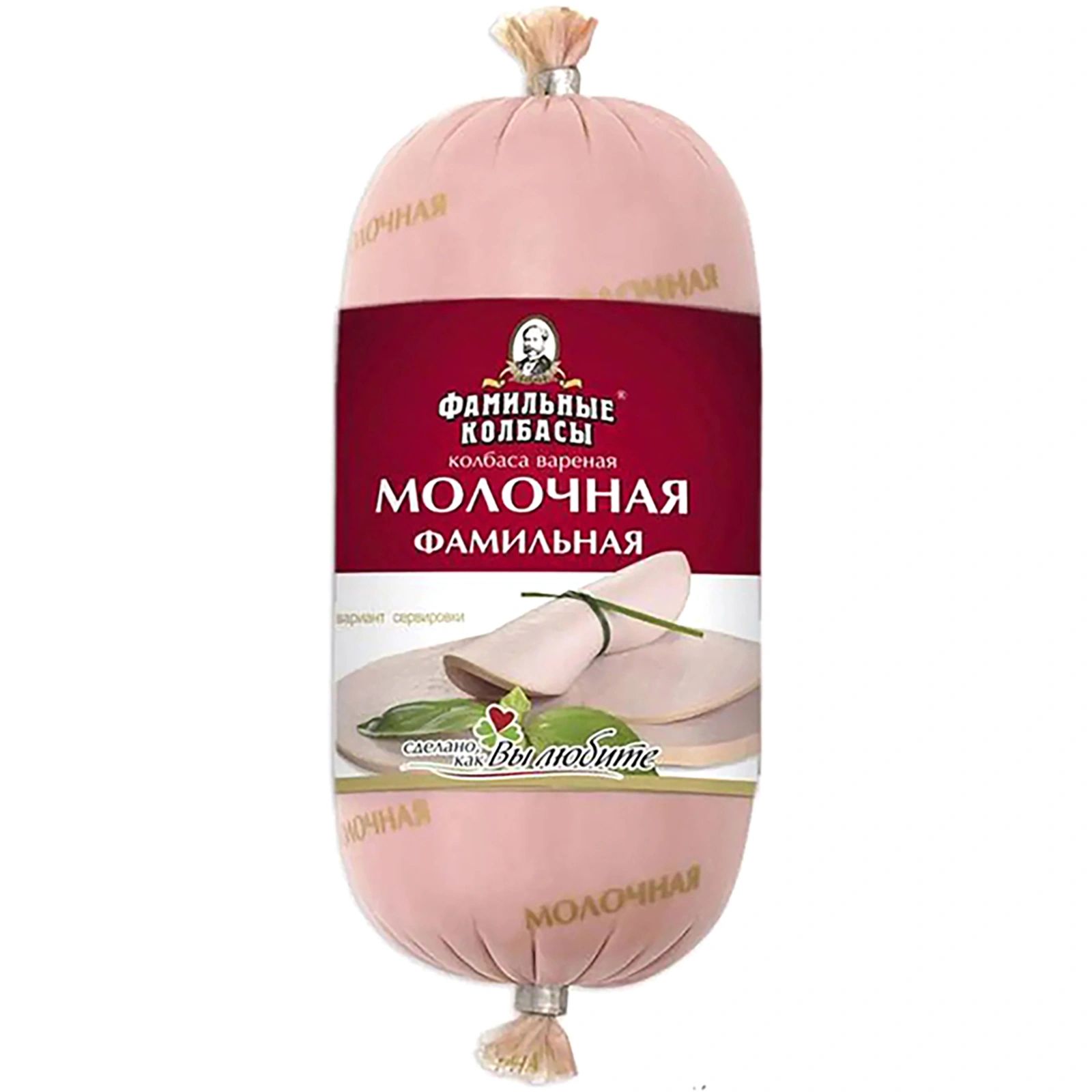 

Колбаса вареная Фамильные Колбасы Молочная Прайм Народный Хит +-500 г