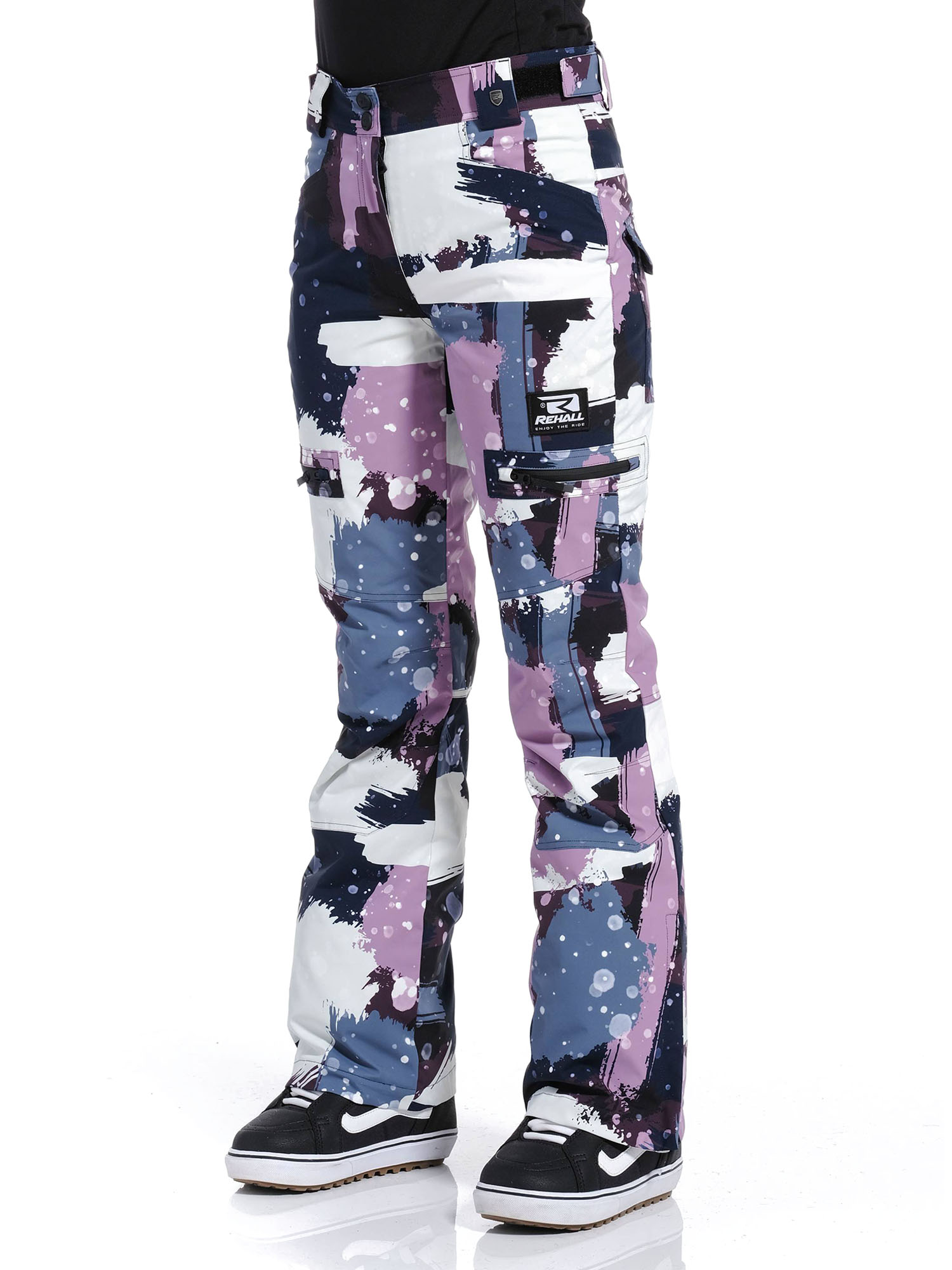 Спортивные брюки REHALL Nori-r camo abstract lavender XS INT