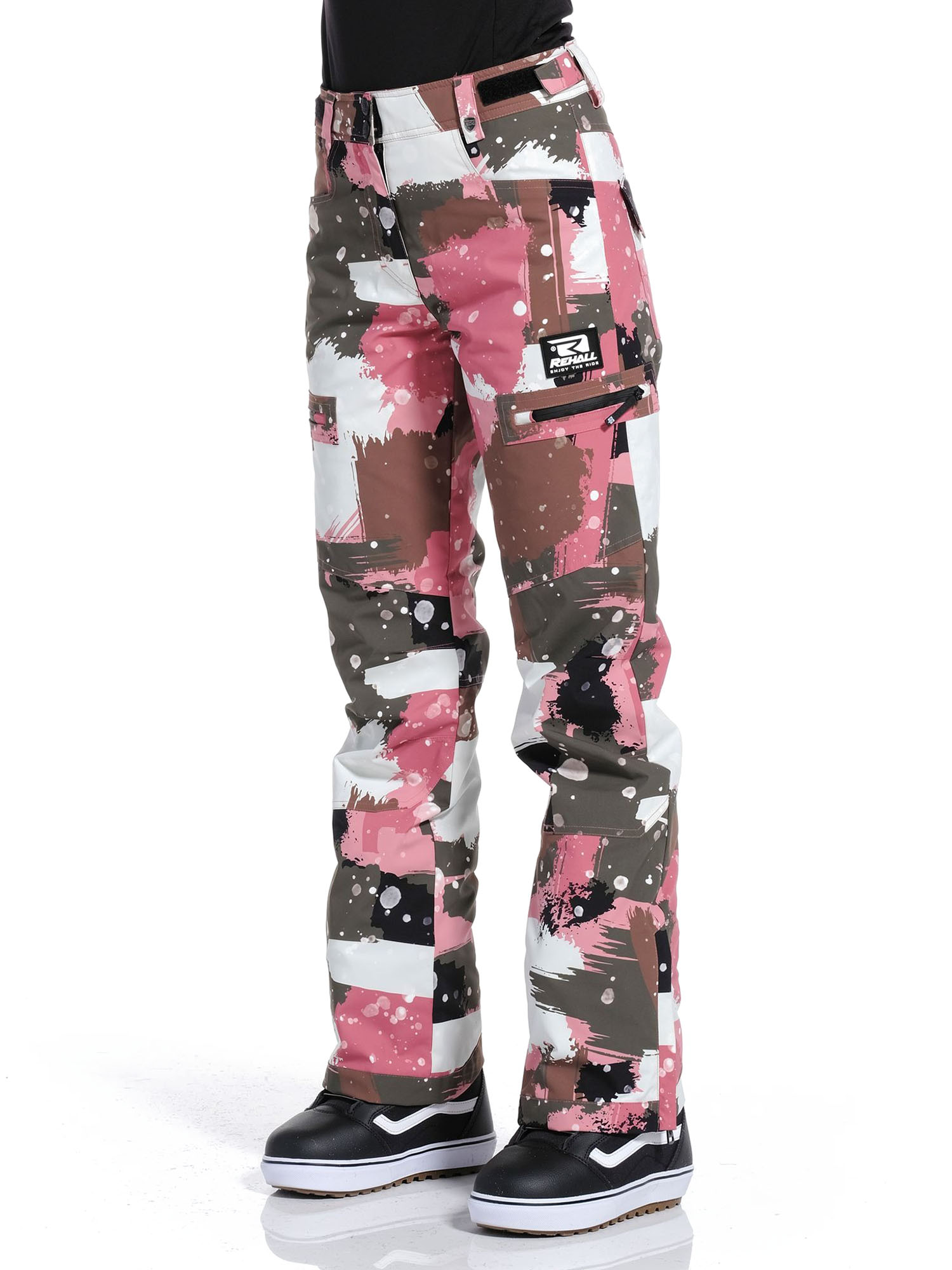 Спортивные брюки REHALL Nori-r camo abstract rose L INT