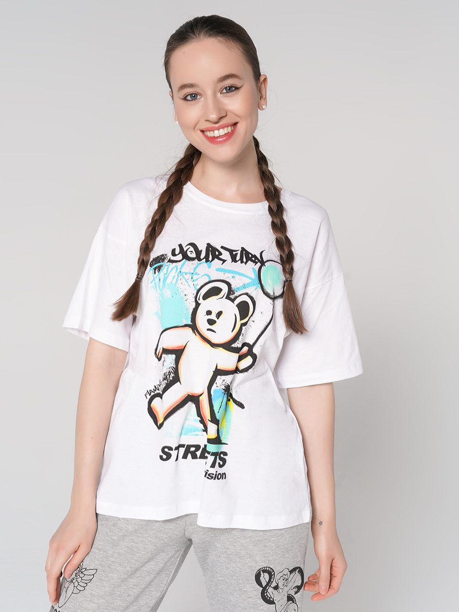 

Футболка женская ТВОЕ 85457 белая XS, 85457