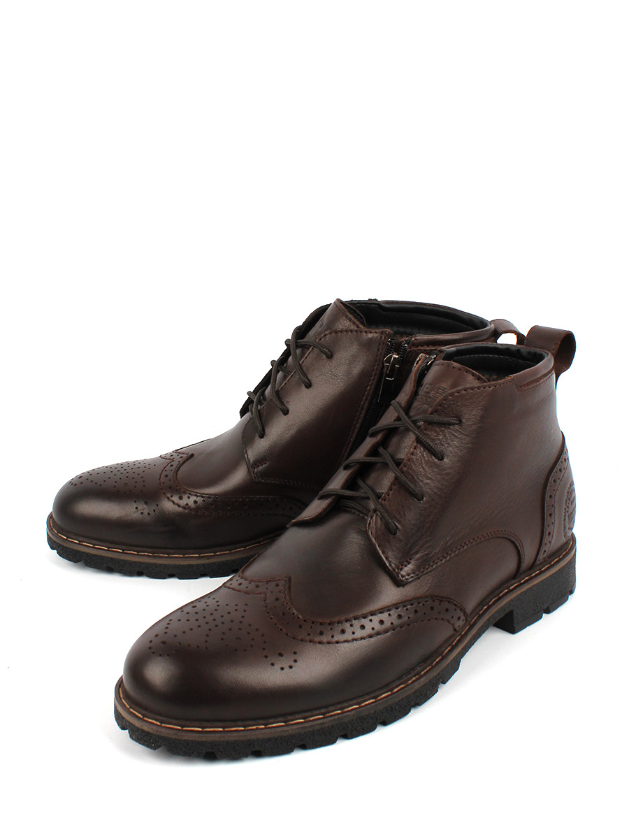 Ботинки мужские Longfield 604-500-C2L5 коричневые 45 RU