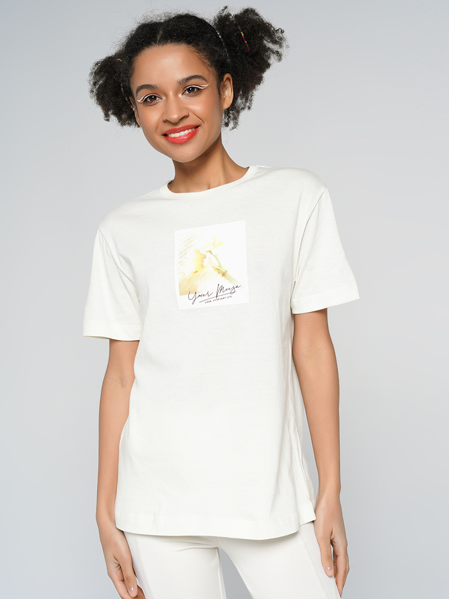 

Футболка женская ТВОЕ 85475 бежевая XS, 85475