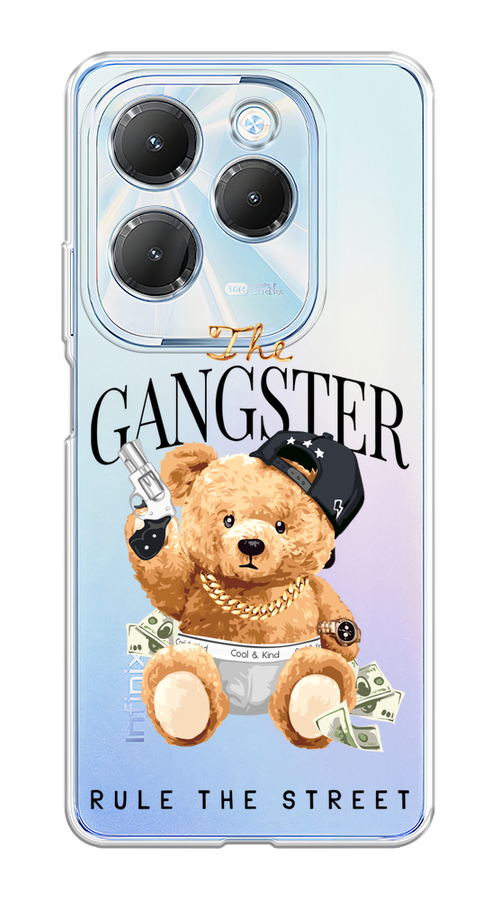 

Чехол на Infinix HOT 40 "The Gangster", Бежевый;серый;черный, 3105250-1