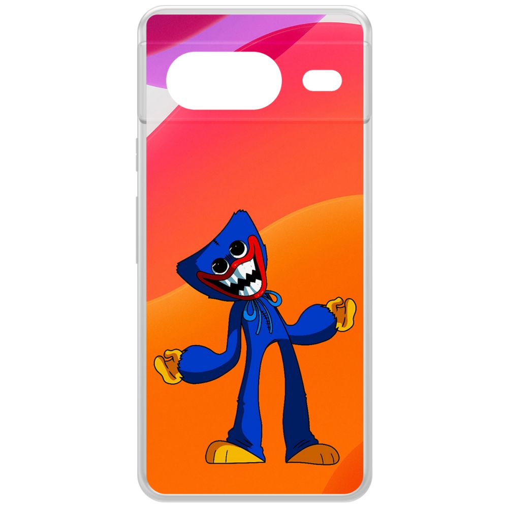 

Чехол-накладка Krutoff Clear Case Хаги Ваги для GOOGLE Pixel 8, Прозрачный