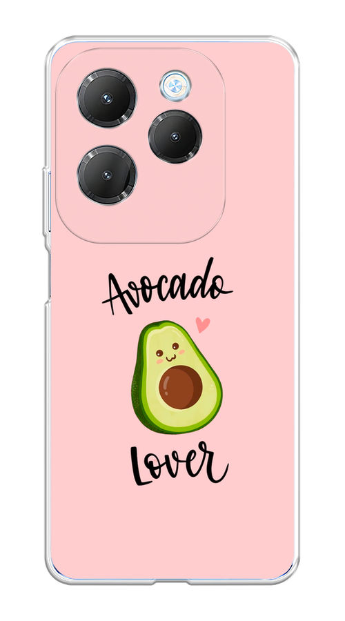 

Чехол на Infinix Hot 40 Pro "Avocado lover", Розовый;зеленый, 3105350-1