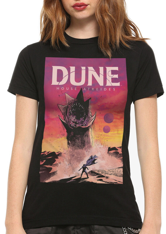 

Футболка женская Dream Shirts Дюна черная 3XL, Дюна