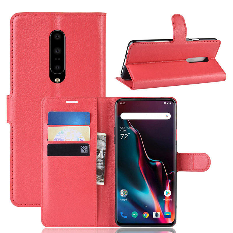 

Чехол-книжка PRESTIGE с функцией подставки для OnePlus 7 Pro (красный)