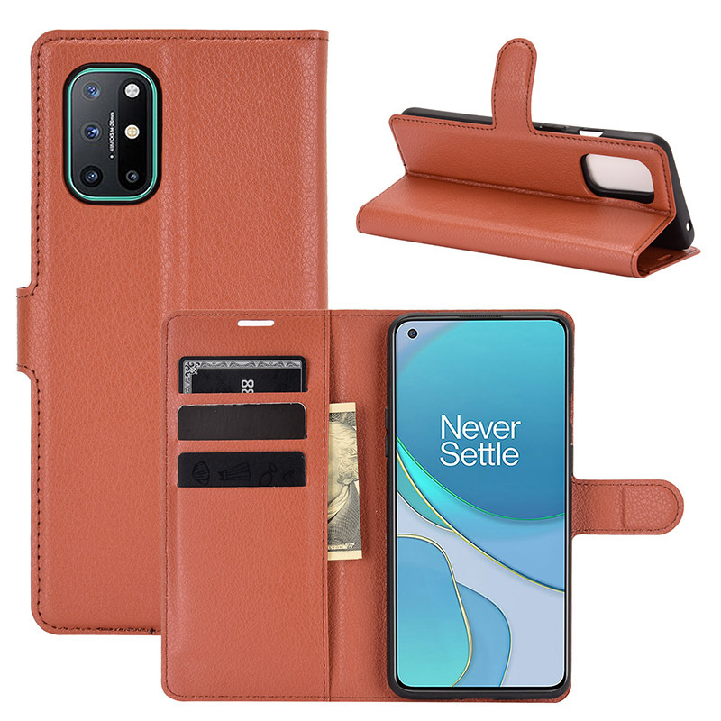 

Чехол-книжка PRESTIGE с функцией подставки для OnePlus 8T (коричневый)