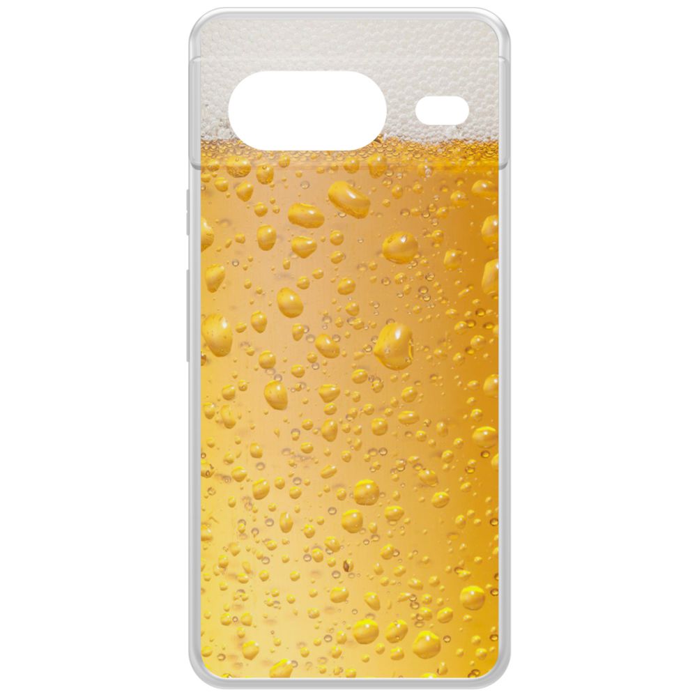

Чехол-накладка Krutoff Clear Case Пенное для GOOGLE Pixel 8, Прозрачный