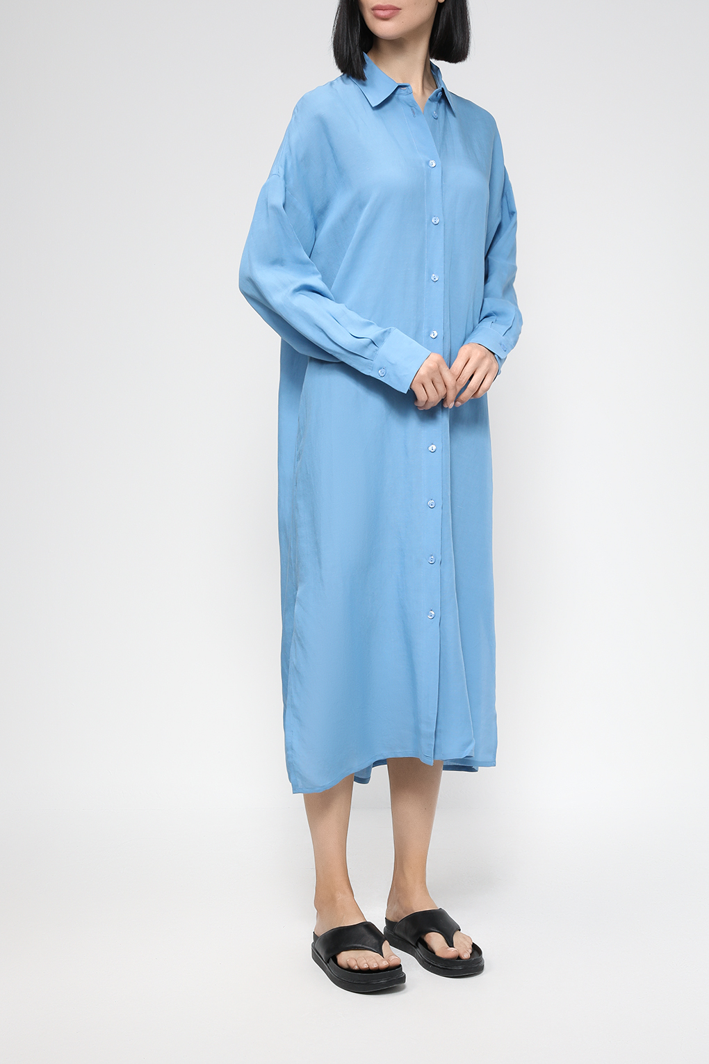 Платье женское SHADE D7S2300009437 голубое 40 EU