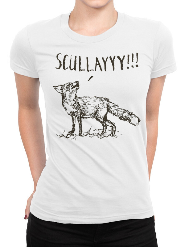 

Футболка женская Dream Shirts Орущая Лиса белая S, Орущая Лиса