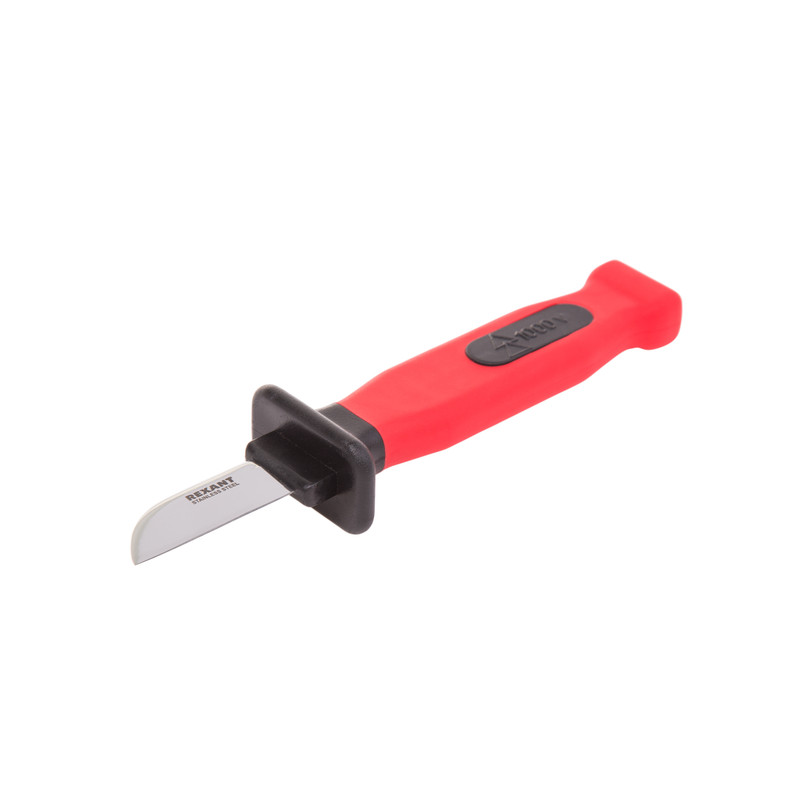 Нож монтажника, нержавеющая сталь, лезвие 50 мм REXANT инструмент для удаления оболочки knipex