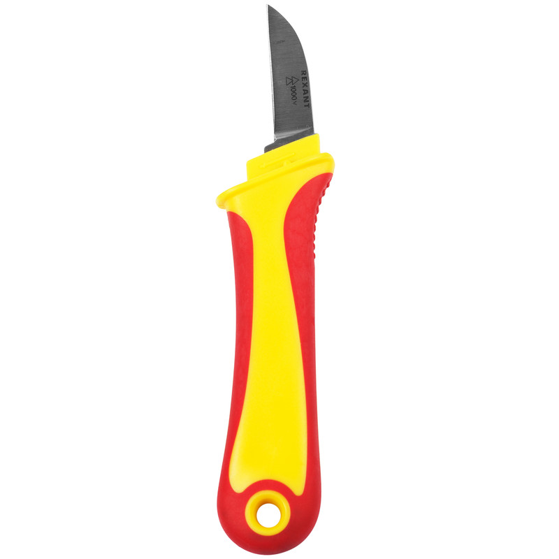 Нож монтажника, нержавеющая сталь, прямое лезвие REXANT нож монтажника нержавеющая сталь с пяткой rexant