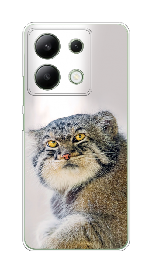

Чехол на Xiaomi Redmi Note 13 4G (Global) "Кот манул 1", Серый;белый;желтый, 321050-1