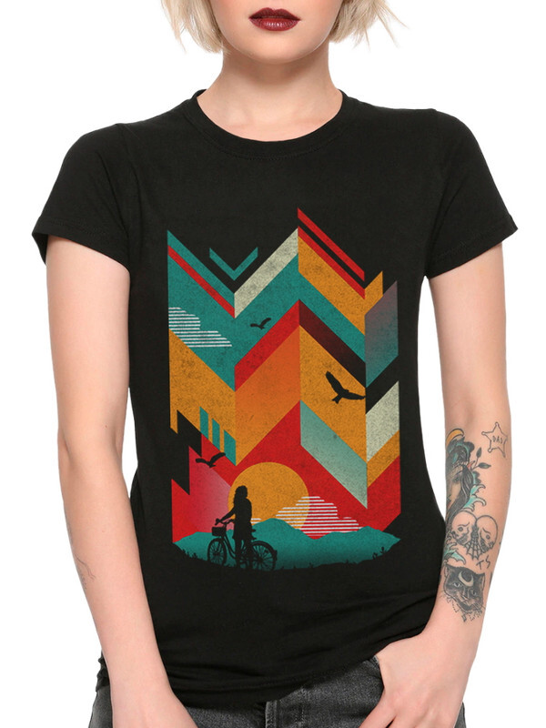 

Футболка женская Dream Shirts Абстракция черная XL, Черный, Абстракция