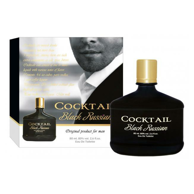

Туалетная вода Apple Parfums Cocktail Black Russian мужская 80 мл, Cocktail Black Russian Man 80 ml
