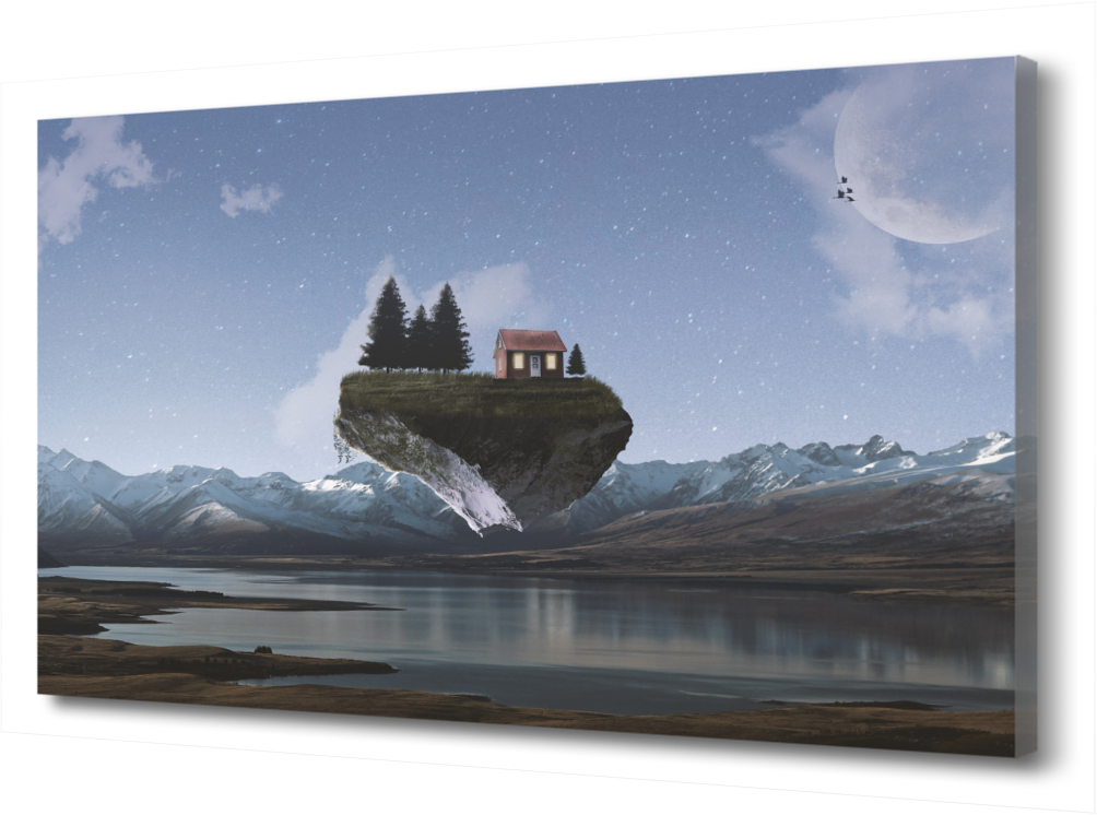 

Картина на холсте Дом PRC-654 (105x70см). Натуральный холст